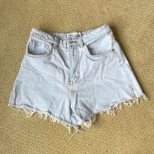 Zara jean shorts